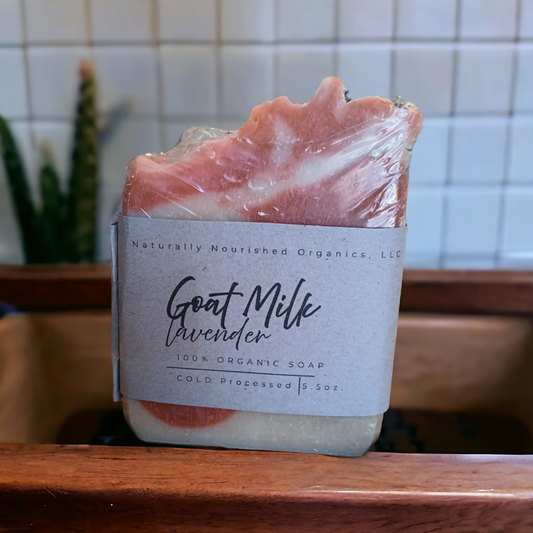 Goat milk soap with Lavender