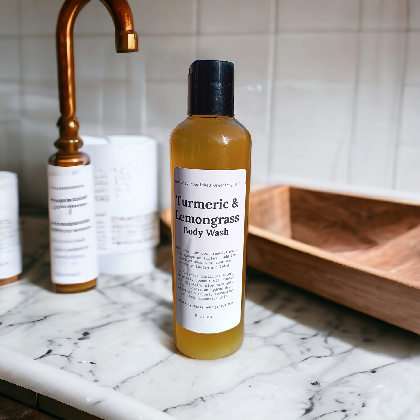 Turmeric & Lemongrass Body wash